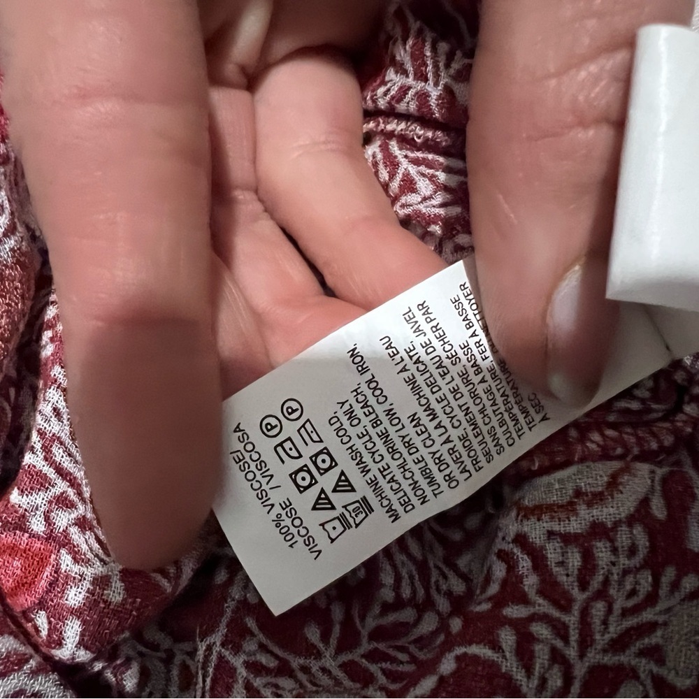 Lucky brand patterned blouse​​​ - Picture 7 of 7